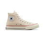 Converse Chuck 70 High Top Vintage Canvas Sneaker, Parchment/Garnet/Egret (Men)