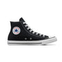 Converse Chuck Taylor All Star High Top Canvas Sneaker, Black/White (Women)