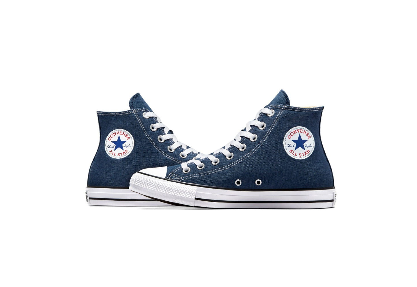 Converse Chuck Taylor All Star High Top Canvas Sneaker, Navy (Women)