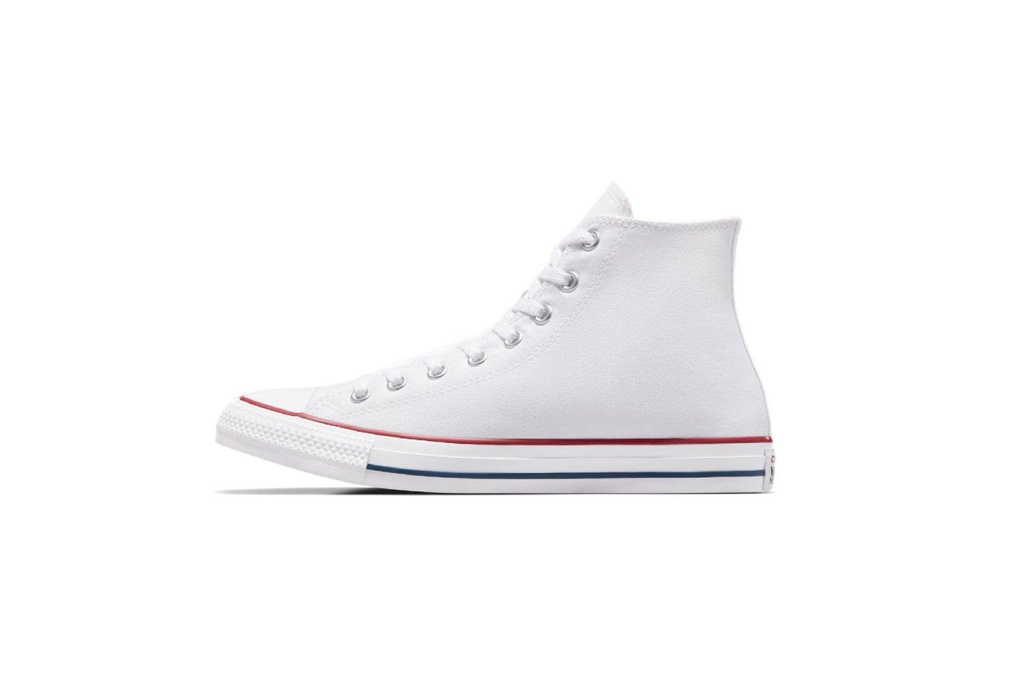 Converse Chuck Taylor All Star High Top Canvas Sneaker, Optical White (Men)
