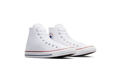 Converse Chuck Taylor All Star High Top Canvas Sneaker, Optical White (Women)