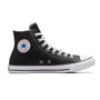 Converse Chuck Taylor All Star High Top Leather Sneaker, Black (Women)