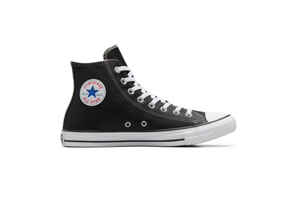 Converse Chuck Taylor All Star High Top Leather Sneaker, Black (Men)