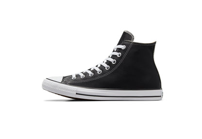 Converse Chuck Taylor All Star High Top Leather Sneaker, Black (Men)