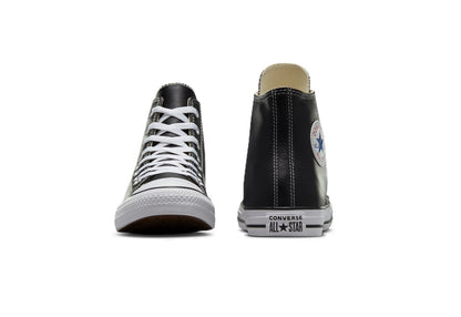 Converse Chuck Taylor All Star High Top Leather Sneaker, Black (Men)