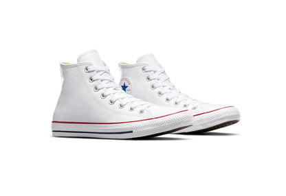 Converse Chuck Taylor All Star High Top Leather Sneaker, White (Men)