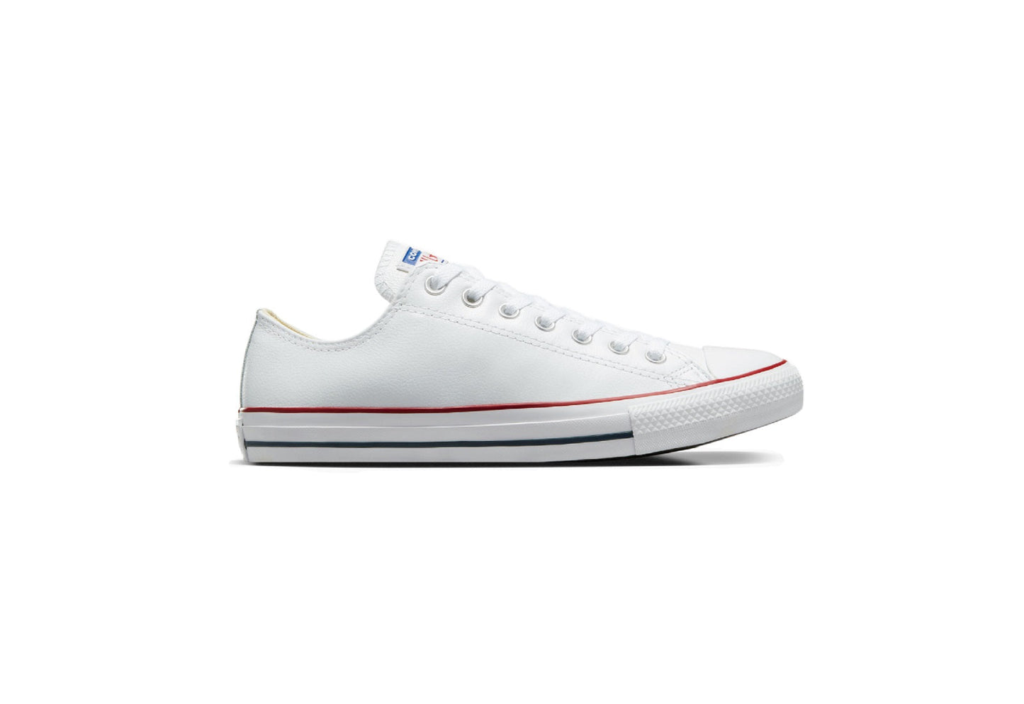 Converse Chuck Taylor All Star Low Top Leather Sneaker, White (Women)