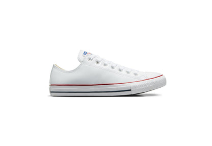 Converse Chuck Taylor All Star Low Top Leather Sneaker, White (Women)