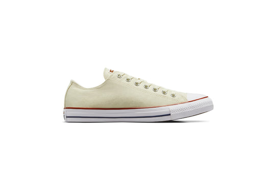 Converse Chuck Taylor All Star Low Top Canvas Sneaker, Ivory (Men)