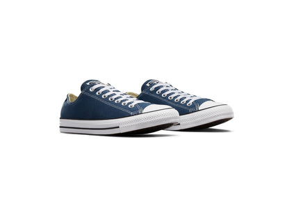 Converse Chuck Taylor All Star Low Top Canvas Sneaker, Navy (Women)