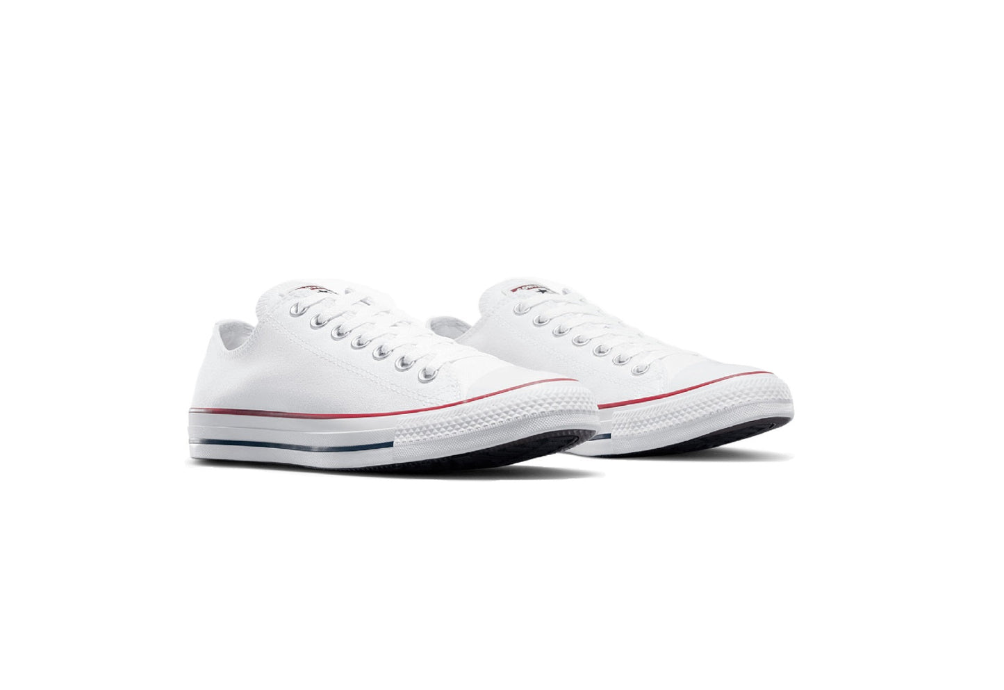 Converse Chuck Taylor All Star Low Top Canvas Sneaker, Optical White (Women)