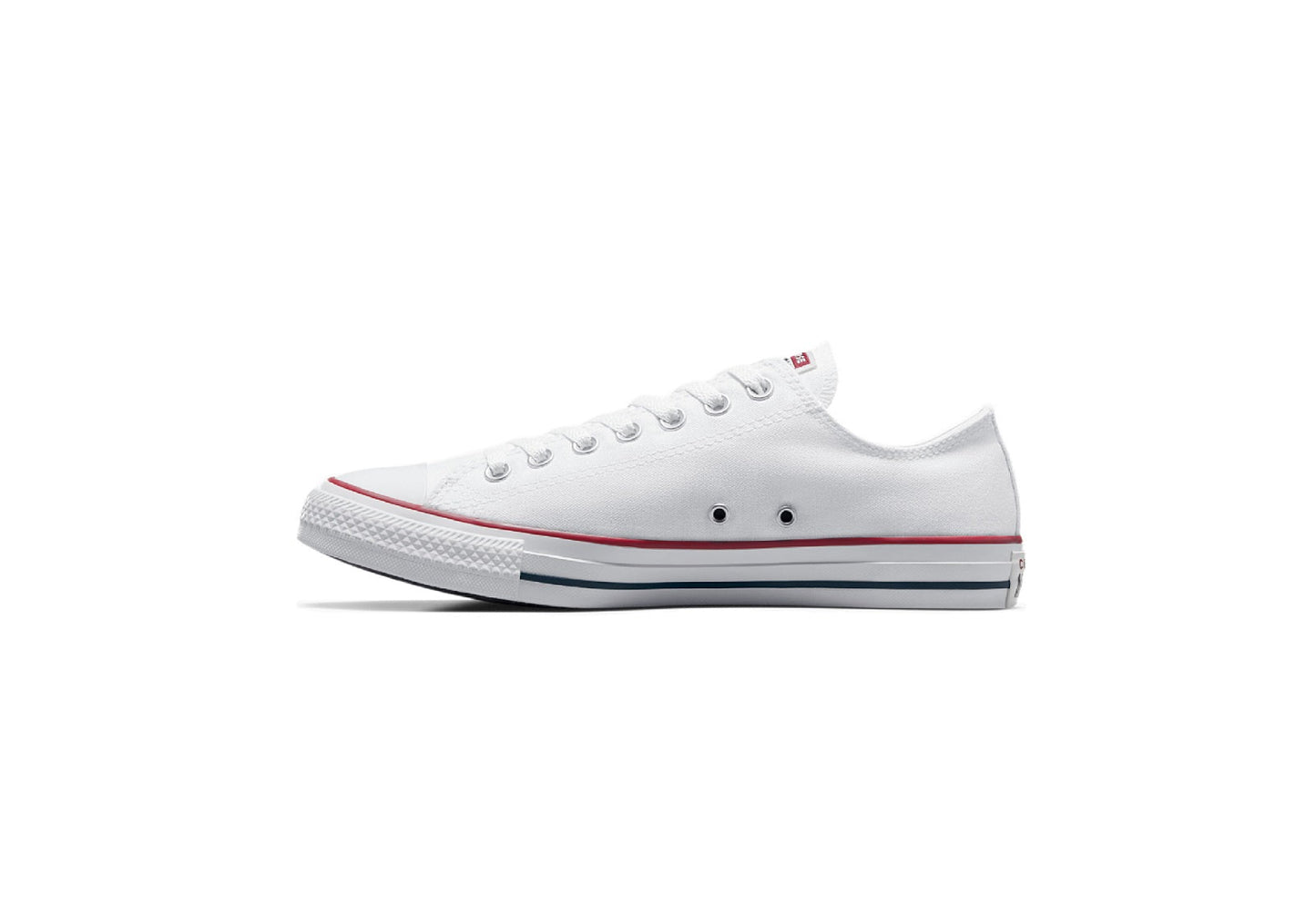 Converse Chuck Taylor All Star Low Top Canvas Sneaker, Optical White (Women)