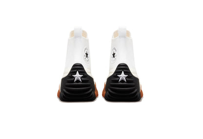 Converse Run Star Motion CX Platform High Top Canvas Sneaker, White/Black/Gum Honey (Women)