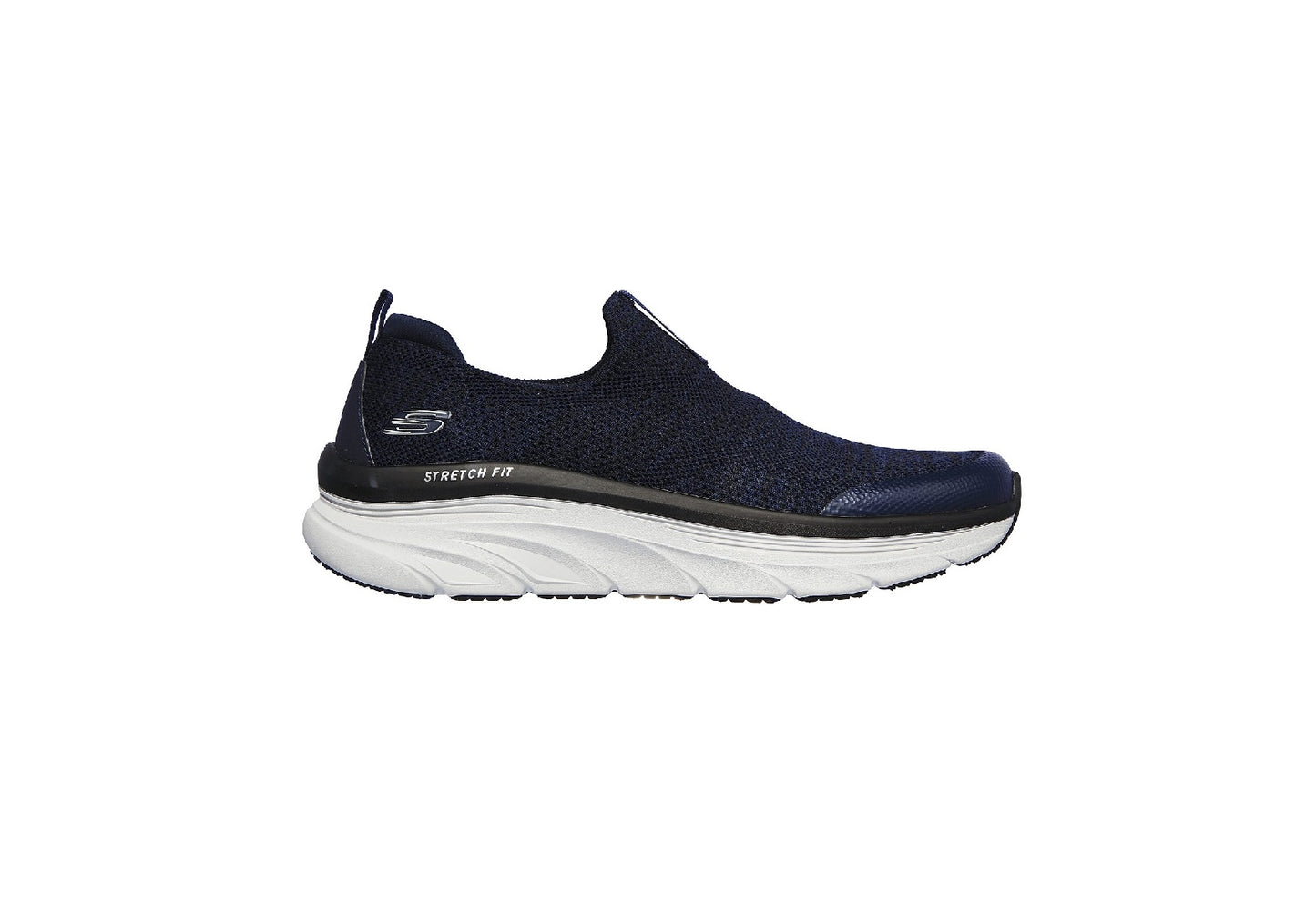 Skechers Men's D'Lux Walker - Quick Upgrade, Navy/White