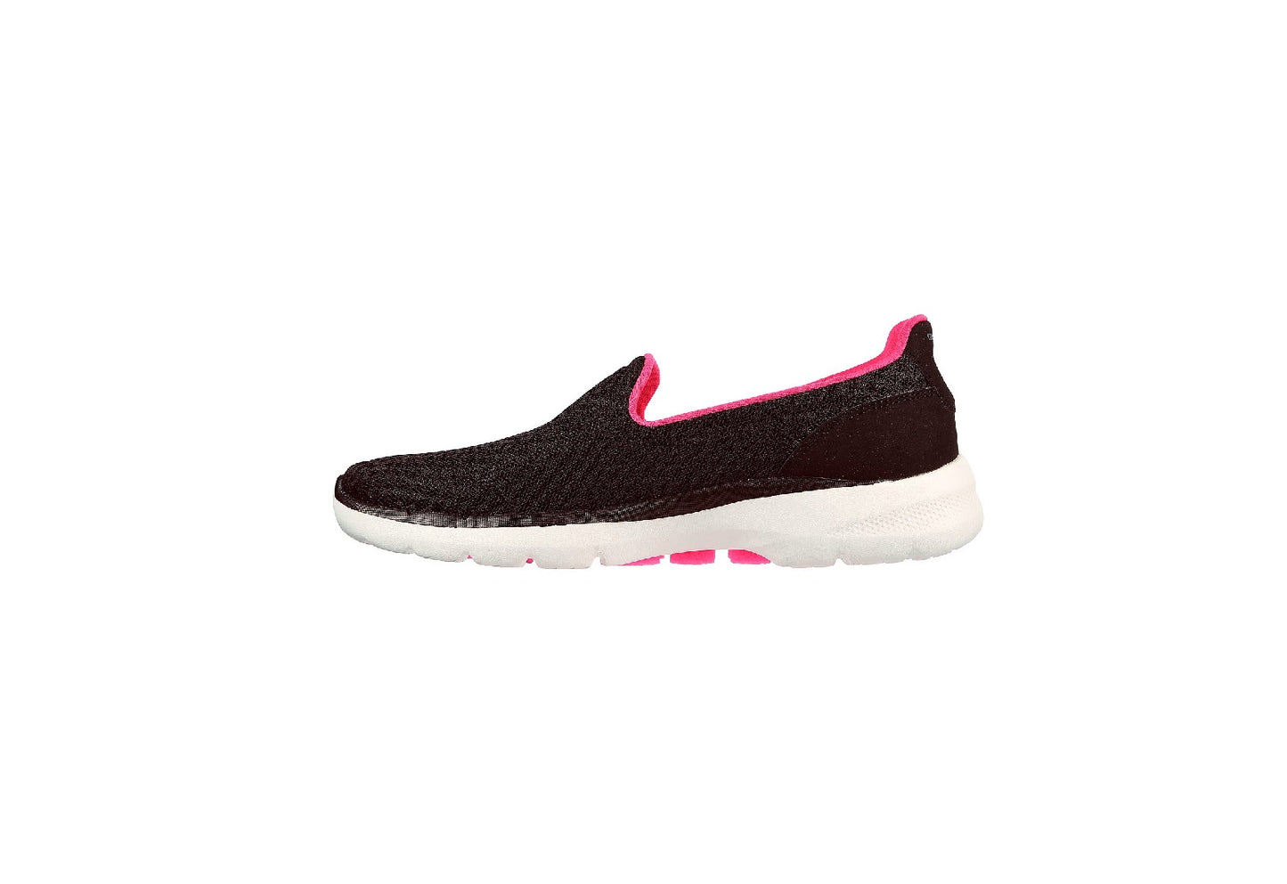 Skechers Women's Go Walk 6 - Big Splash, Black/Hot Pink