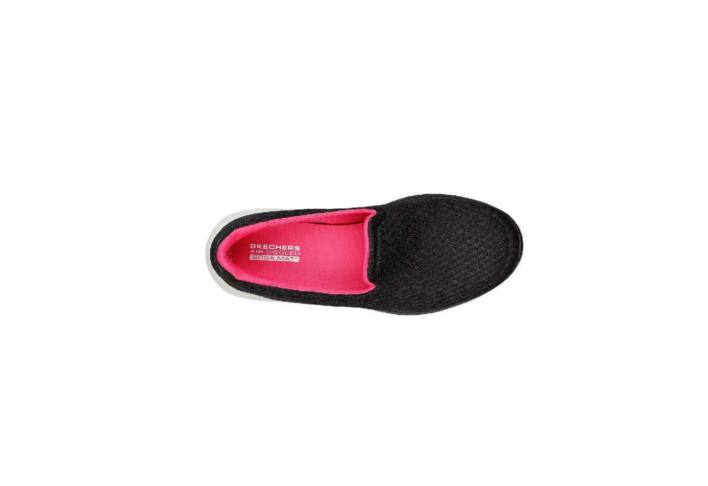 Skechers Women's Go Walk 6 - Big Splash, Black/Hot Pink