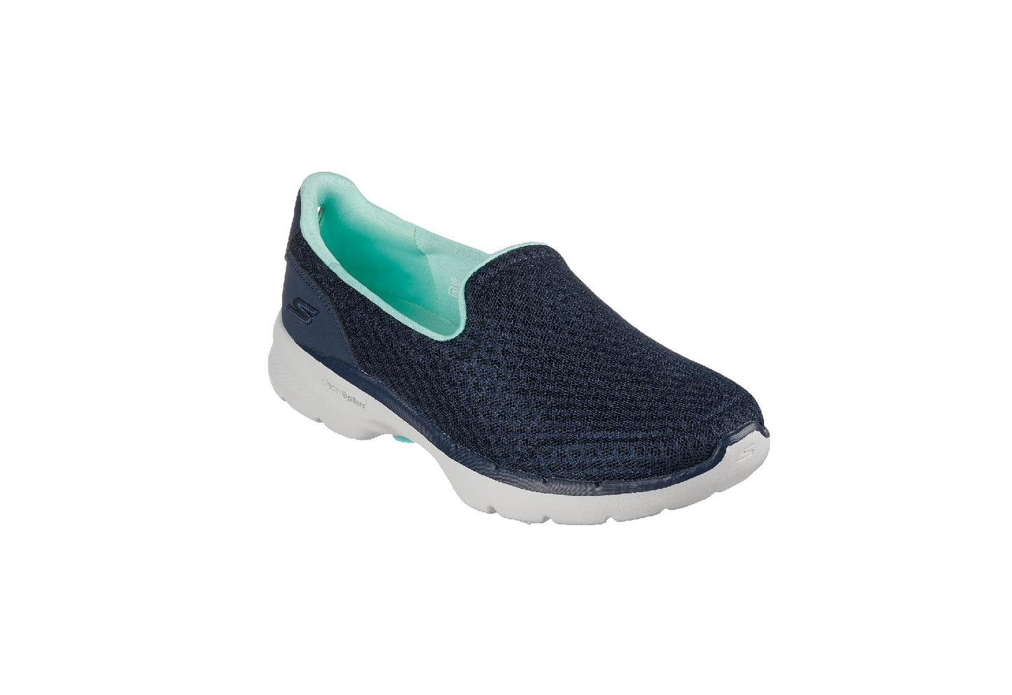 Skechers Women's Go Walk 6 - Big Splash, Navy/Turquoise