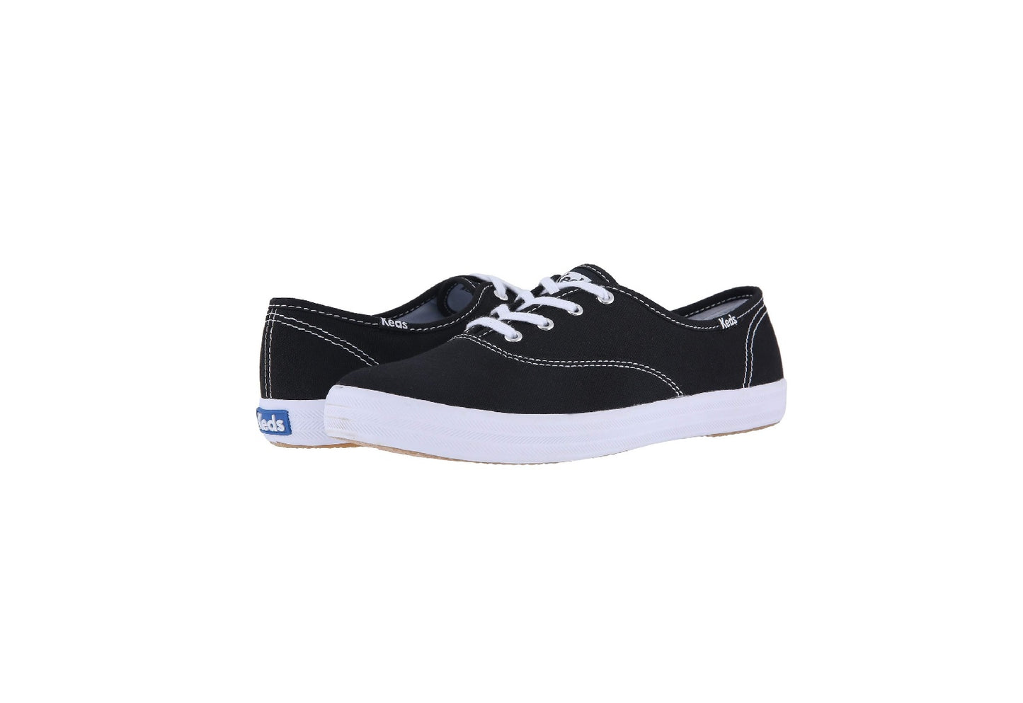 Keds Women's Champion Originals Canvas Sneaker, Black/White