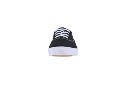 Keds Women's Champion Originals Canvas Sneaker, Black/White