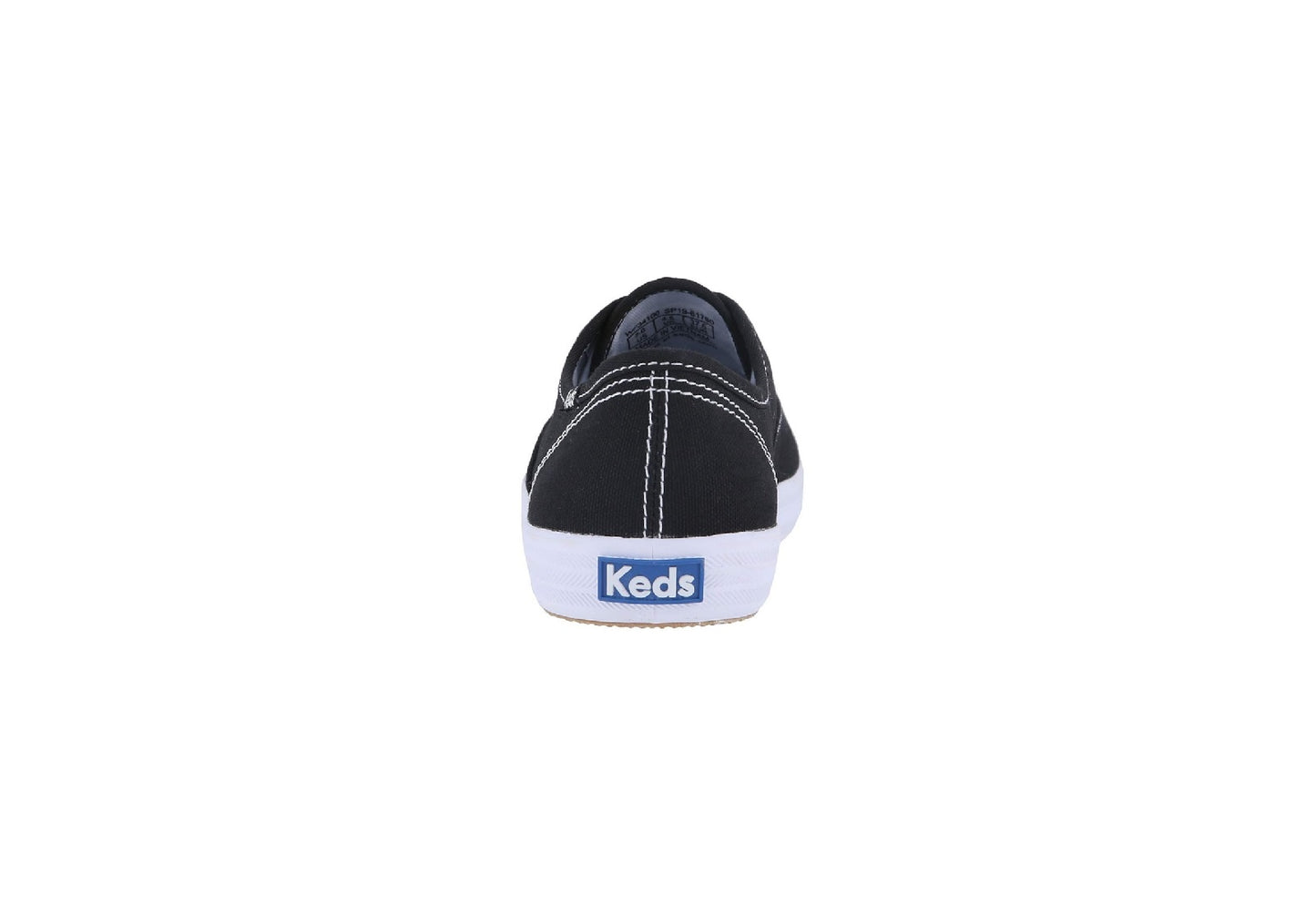 Keds Women's Champion Originals Canvas Sneaker, Black/White