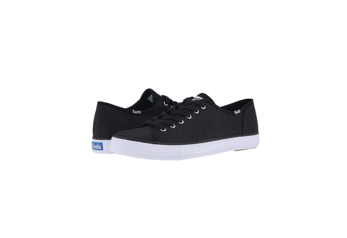 Keds Women's Kickstart Canvas Sneaker, Black