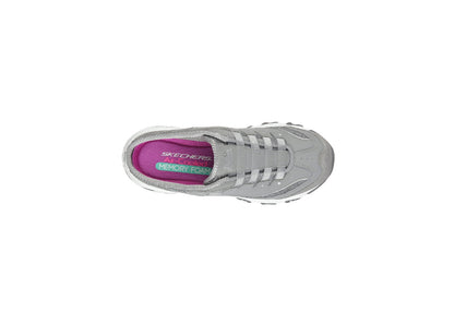 Skechers Women's D'Lites Resilient, Gray/White