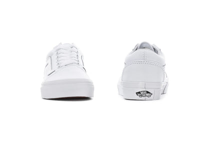 Vans Kids Old Skool, True White/True White (Kids)