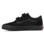 Vans Kids Old Skool V, Black/Black (Kids)