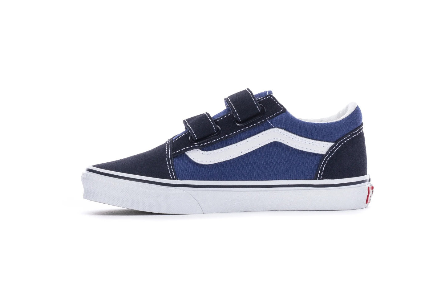 Vans Kids Old Skool V, Navy/True White (Kids)