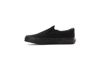 Vans Kids Classic Slip-On, Black/Black (Kids)