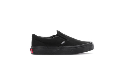 Vans Kids Classic Slip-On, Black/Black (Kids)