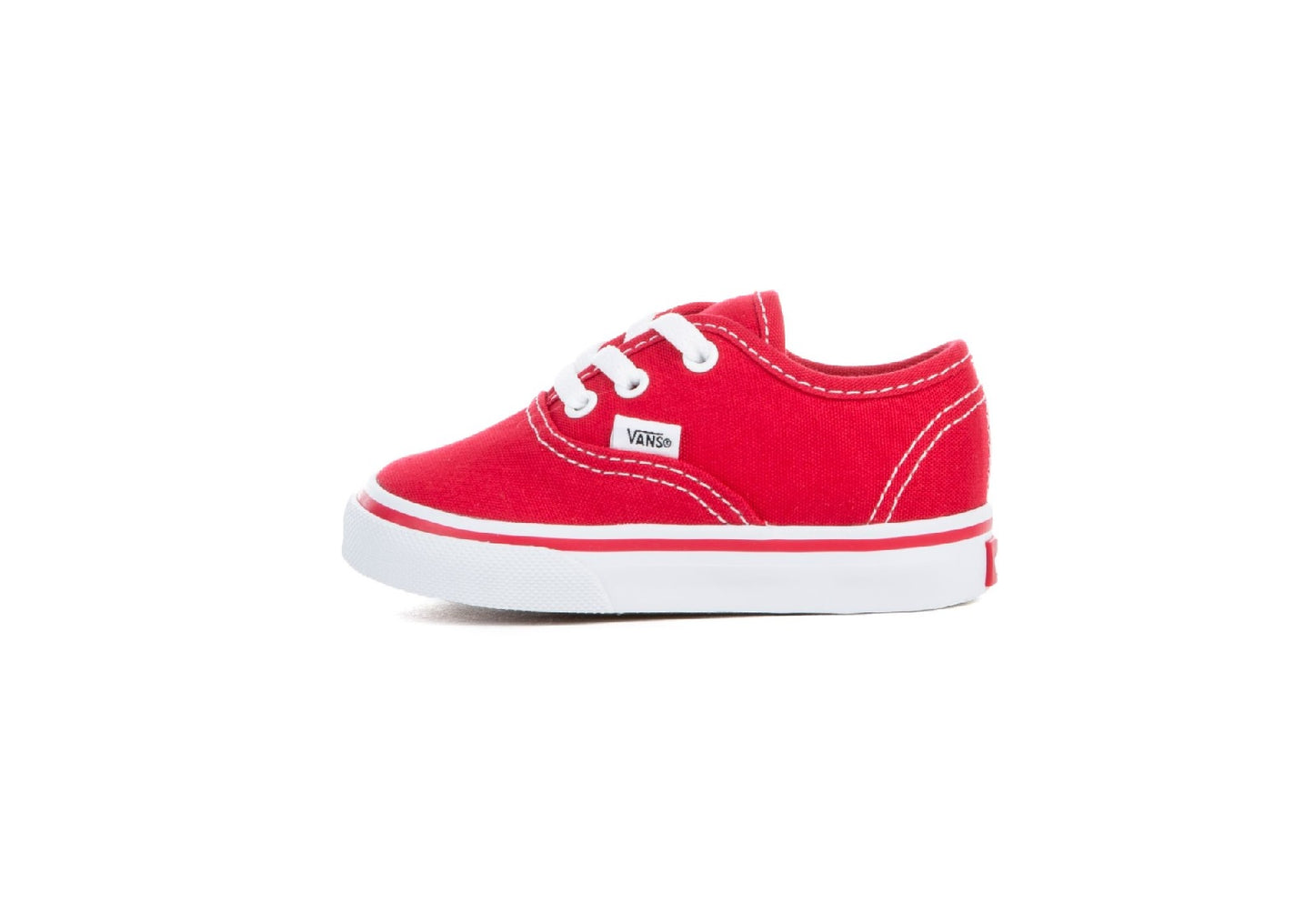 Vans Kids Authentic, Red (Toddler)