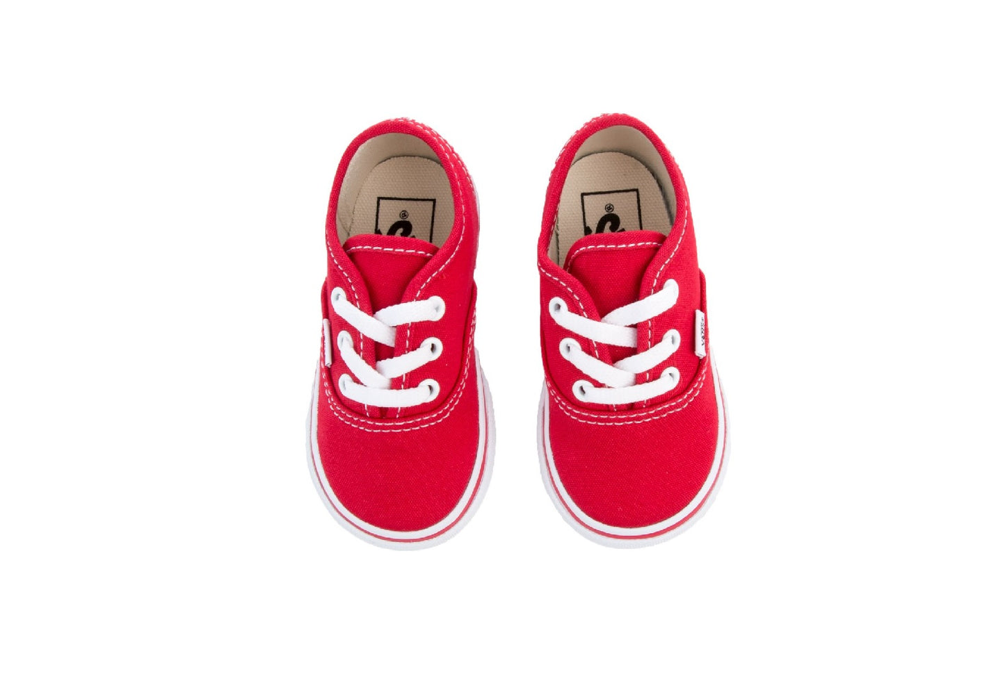 Vans Kids Authentic, Red (Toddler)