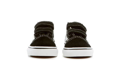 Vans Kids Old Skool V, Black/White Checkerboard (Toddler)