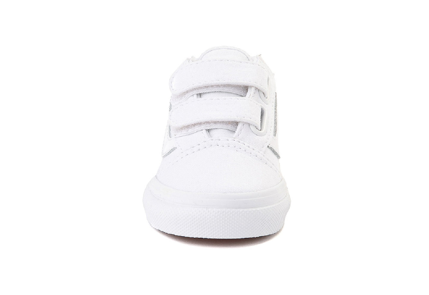 Vans Kids Old Skool V, True White/True White (Toddler)